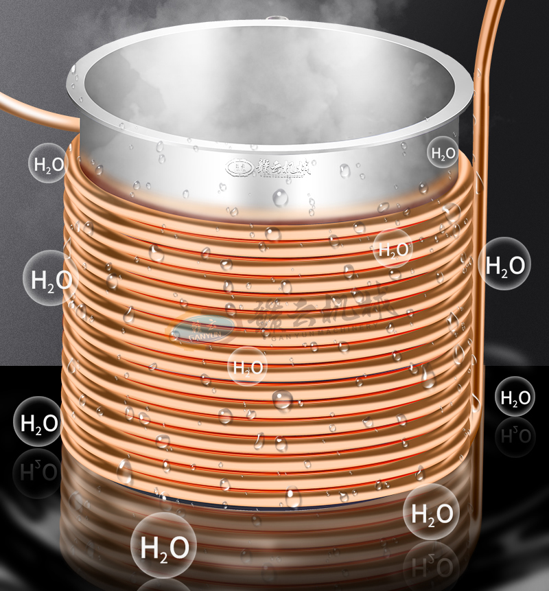 内桶环绕铜管制冷系统